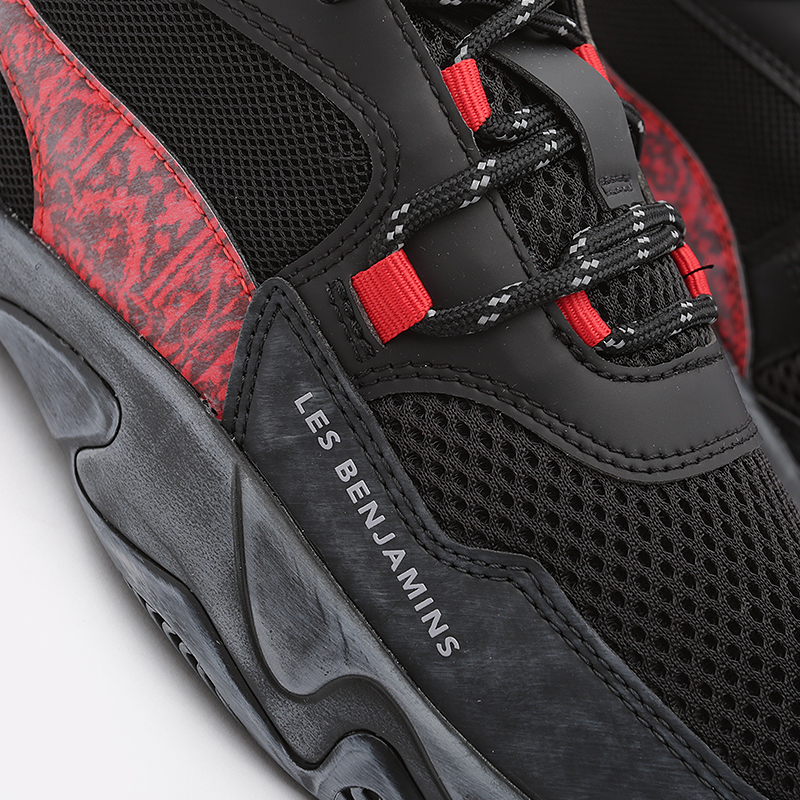 мужские черные кроссовки PUMA Storm Les Benjamins 37004001 - цена, описание, фото 2